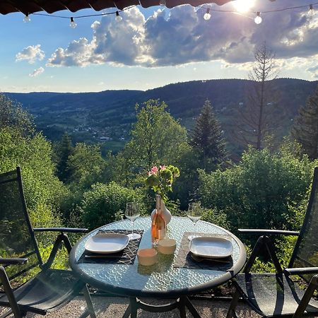 Le Gite Cozy De Bouvacote Avec Vue Panoramique Et Sauna Le Tholy Esterno foto