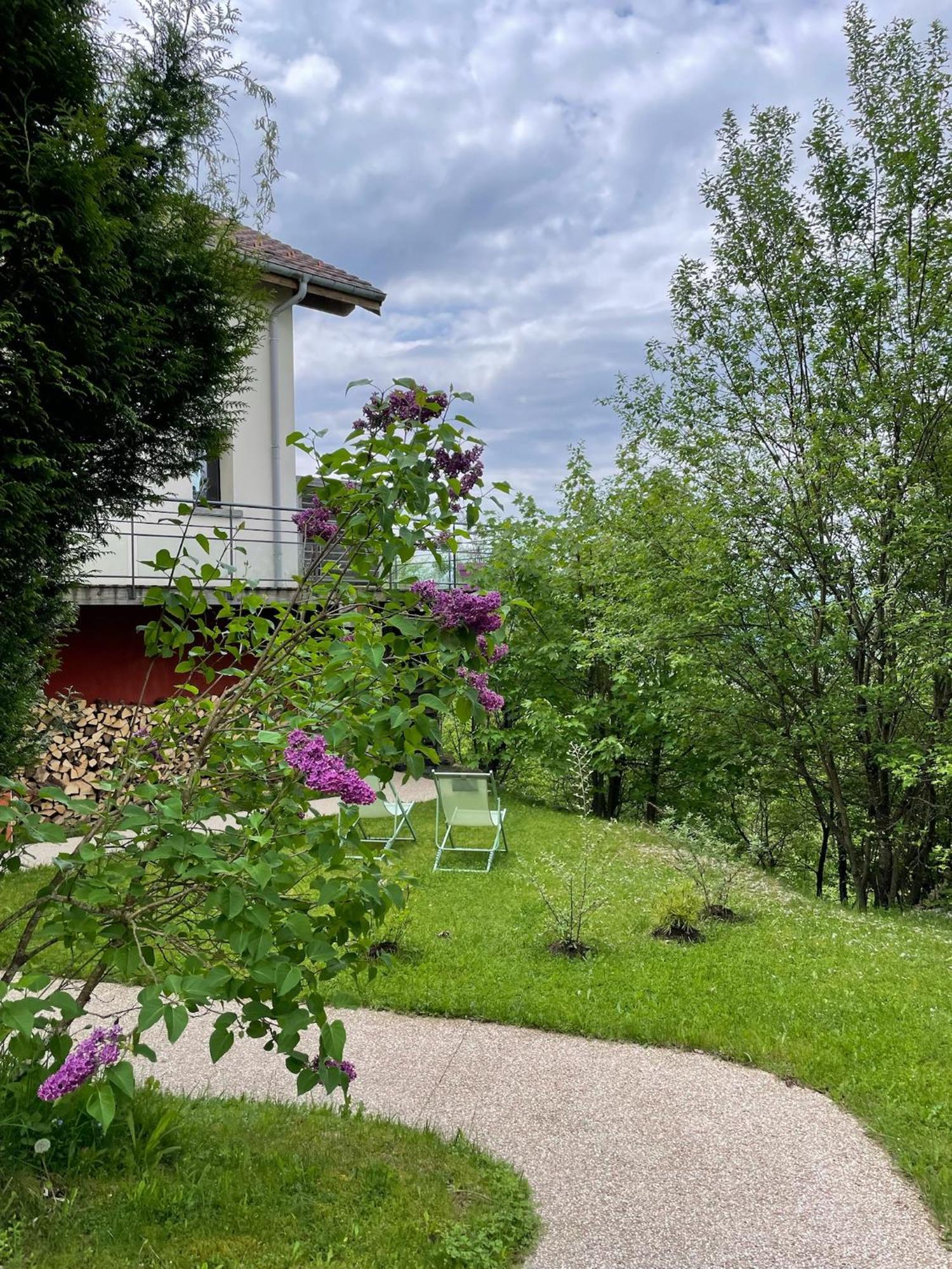 Le Gite Cozy De Bouvacote Avec Vue Panoramique Et Sauna Le Tholy Esterno foto